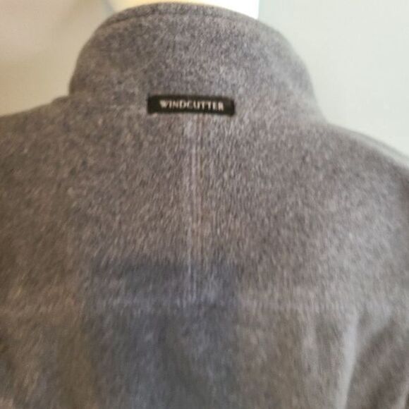 Eddie Bauer Gray Zip Up Windcutter Jacket Med - Picture 9 of 11